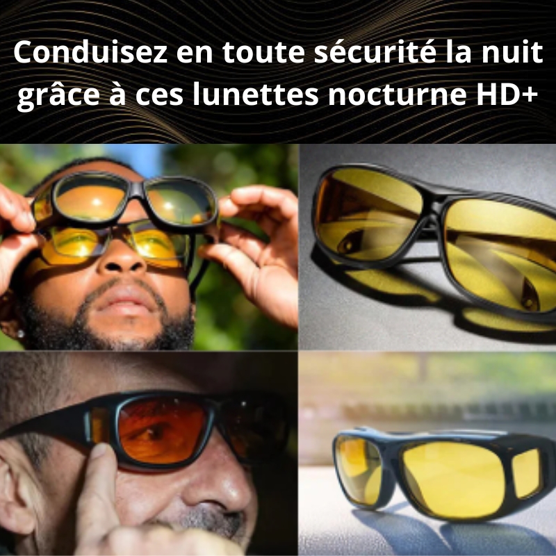 Lunettes de vision nocturne Ultra - HD+